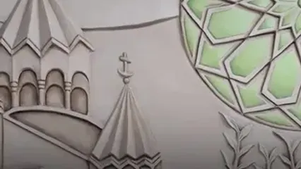 ایستگاه زیبای مترو مریم مقدس در تهران