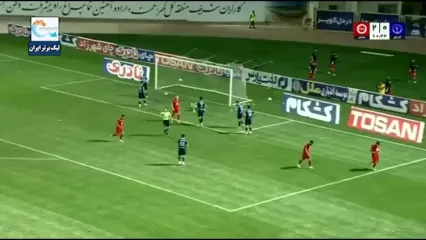 ویدیو: گل سوم تراکتور به گل گهر توسط حسین‌زاده