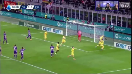 ویدیو: گل دوم میلان به فیورنتینا توسط لیائو