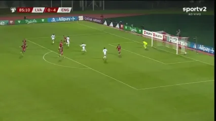 ویدیو: گل پنجم انگلیس به لتونی توسط ازه