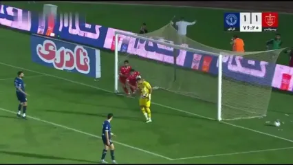 علیپور با پنالتی بازی را به تساوی کشاند