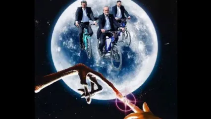 ادای دین تیم رسانه‌ای رئیس‌جمهور به اسپیلبرگ!