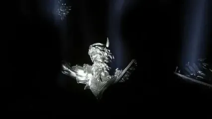 نصب مجسمه نبرد رستم و اژد‌ها در شاهین شهر