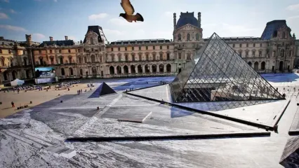 اولین تصاویر سرقت هالیوودی از موزه لوور