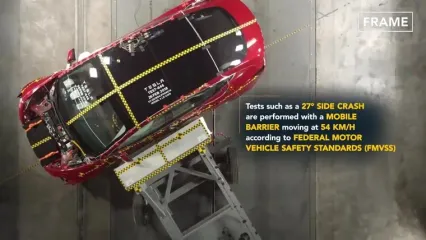 خط تولید خودروی برقی مدل 3 در پیشرفته ترین کارخانه تسلا در آلمان