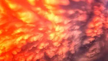 ابرهای عجیب و ترسناک در آسمان ترکیه!