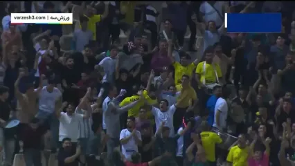 گل اول چادرملو به استقلال توسط حبیبی نژاد