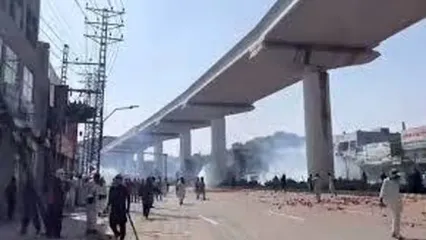 اعتراض ضداسرائیلی مرگبار مقابل سفارت آمریکا در پاکستان