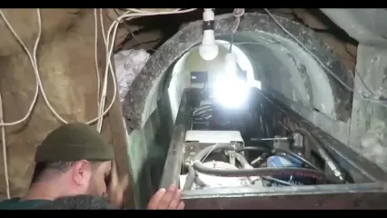 بزرگ‌ترین تونل دو طبقه حماس