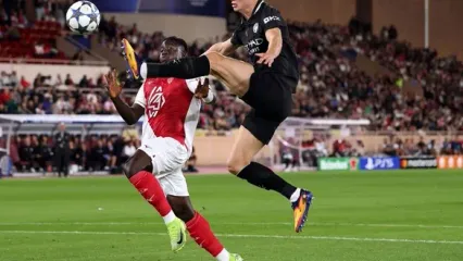 خلاصه بازی موناکو - منچستر سیتی