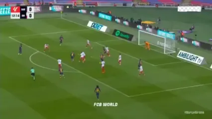 ویدیو: گل اول بارسلونا به خیرونا توسط پدری