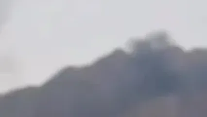 اولین فیلم از محل سقوط بالگرد هلال احمر در اشترانکوه لرستان