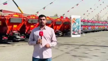 رونمایی از نسل جدید ماشین‌آلات خدمات شهری تهران