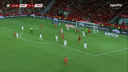 ویدیو: گل اول اسپانیا به گرجستان توسط یرمی پینو