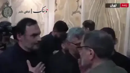 زبان بدن شمخانی پس از حواشی اخیر فیلم عروسی دخترش