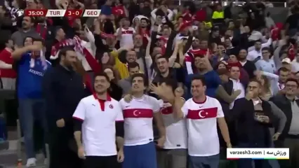 خلاصه بازی ترکیه مقابل گرجستان را ببینید
