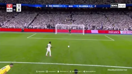ویدیو: گل دوم رئال مادرید به ویارئال توسط وینیسیوس جونیور