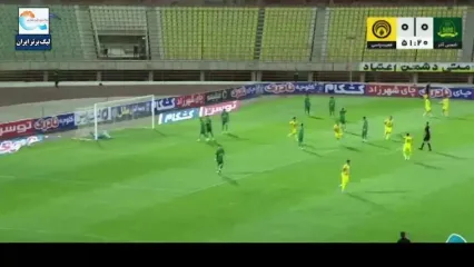 ویدیو: گل اول فجر سپاسی به شمس آذر توسط شروین بزرگ