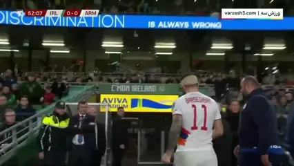 خلاصه بازی جمهوری ایرلند مقابل ارمنستان را ببینید