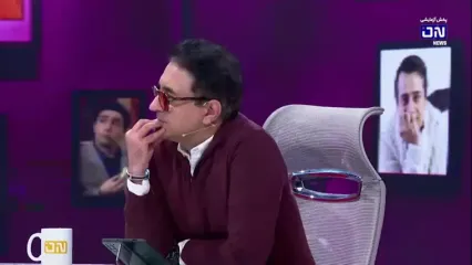 ببینید؛ بغض سپند امیرسلیمانی روی آنتن زنده