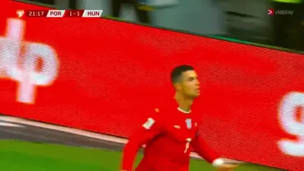 گل اول کریستیانو رونالدو به مجارستان