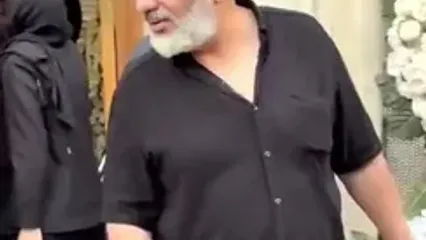 حضور بازیگران زن و مرد در مراسم ختم لاکچری پدر رامبد جوان / از امیر جعفری تا فاطیما بهارمست از پرویز پرستویی تا حامد آهنگی و...