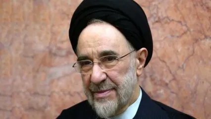 تصاویر جنجالی از پینگ پنگ بازی کردن سیدمحمد خاتمی