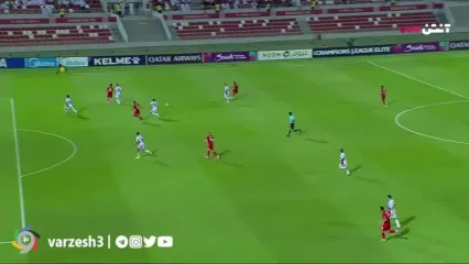 ویدیو: گل چهارم تراکتور به شارجه توسط اسماعیلی‌فر