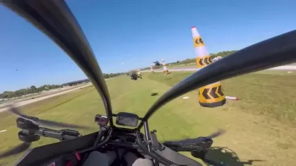 «فرمول یک در آسمان‌»؛ مسابقه خودروهای پرنده در تگزاس