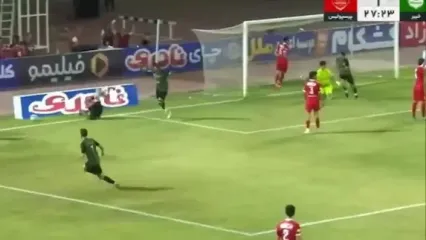 گل زیبای خیبرخرم آباد به پرسپولیس/ کار برای هاشمیان و شاگردانش سخت شد