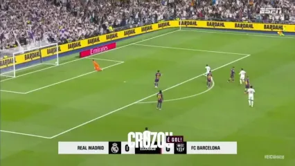 ویدیو: گل آفساید رئال مادرید به بارسلونا توسط امباپه
