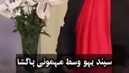 یادی کنیم از شوخی وحشتناک سپند امیرسلیمانی وسط میهمانی پاگشایشان در خانه خواهرش و وسط برنامه "شام ایرانی"+ وسط پاگشا میگه من حامله ام