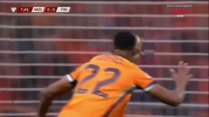 ویدیو: گل اول هلند به فنلاند توسط مالن