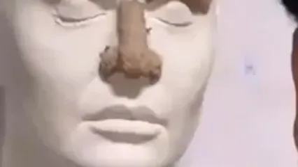 گریم سنگین الناز شاکردوست با پروتزهای سیلیکونی