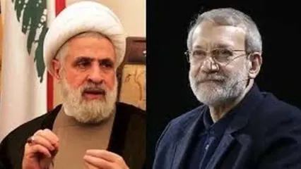 روایت لاریجانی از دیدار با دبیر کل جدید حزب‌الله