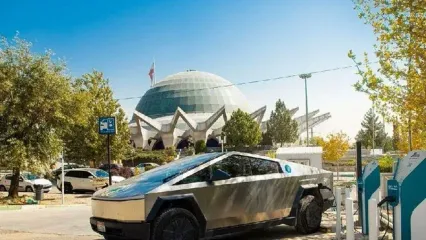 تصاویر تسلا در تهران یاد مظفرالدین شاه را زنده کرد