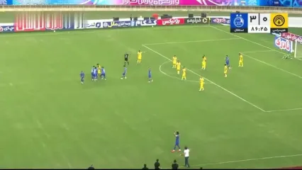 گل سوم استقلال به فجر