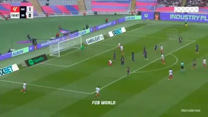 ویدیو: گل اول خیرونا به بارسلونا توسط اکسل ویتسل