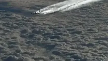 ببینید؛ تماشای پرواز بوئینگ ٧٤٧ از کابین خلبان دیگر؛ هم‌نشینی تکنولوژی و شکوه آسمان