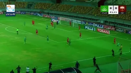 ویدیو: گل اول شمس آذر به فولاد توسط سهیل فداکار