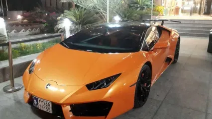 جولان لامبورگینی هوراکان در خیابان‌های تهران