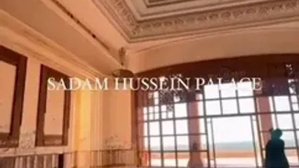 ببینید؛ معماری مخوف کاخ صدام، اینجا سال‌ها یک مکان ممنوعه بود