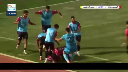 ویدیو: گل اول آلومینیوم به شمس آذر توسط گودرزی