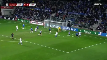 ویدیو: گل دوم ایتالیا به استونی توسط متئو رتگی