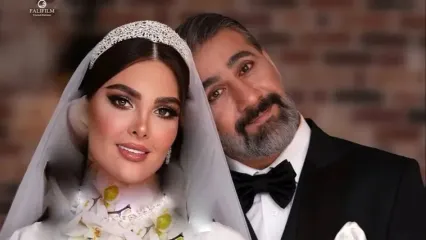 عاشقانه بعد عروسی محمد نادری با الناز خانم وسط کنسرت سعید ترابی ..../ تماشاچیا همه هورا کشیدند و ...