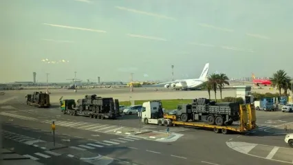 فرود مشکوک هواپیمای نظامی آمریکا در تل‌آویو