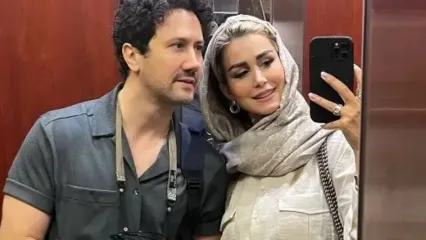 شاهرخ استخری : من زنم رو خرش کردم گولش زدم بله گرفتم .../ سپیده بزمی پور : بابا مامانم داشتن سریال فاصله ها رو می دیدن جرات نمی کردم بگم خواستگارم همین سعیده بازیگره ....