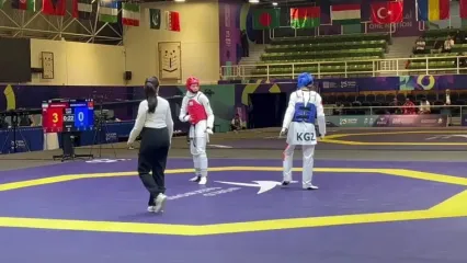 پیروزی هستی محمدی مقابل هوگوپوش قرقیزستان