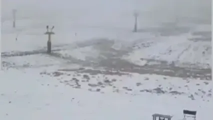 فیلم امروز / بارش برف زیبا در ارتفاعات تهران / توچال پوشیده از برف شد