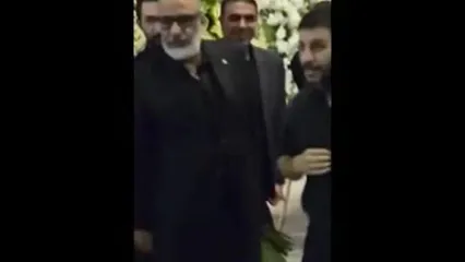 یادی کنیم از چیدمان میز عزای لوکس مادر ریما رامین فر با حضور چشمگیر بازیگران .../ از گلاره عباسی تا ،جواد عزتی و ...